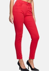 Elara HIGHWAIST - Vaqueros pitillo - rot