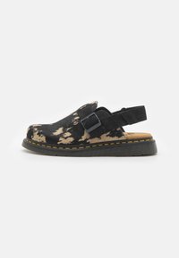 JORGE II UNISEX - Saboţi - black/beige