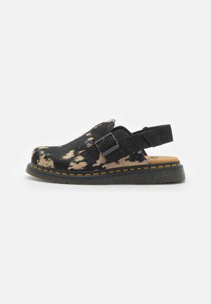 JORGE II UNISEX - Clogs - black/beige