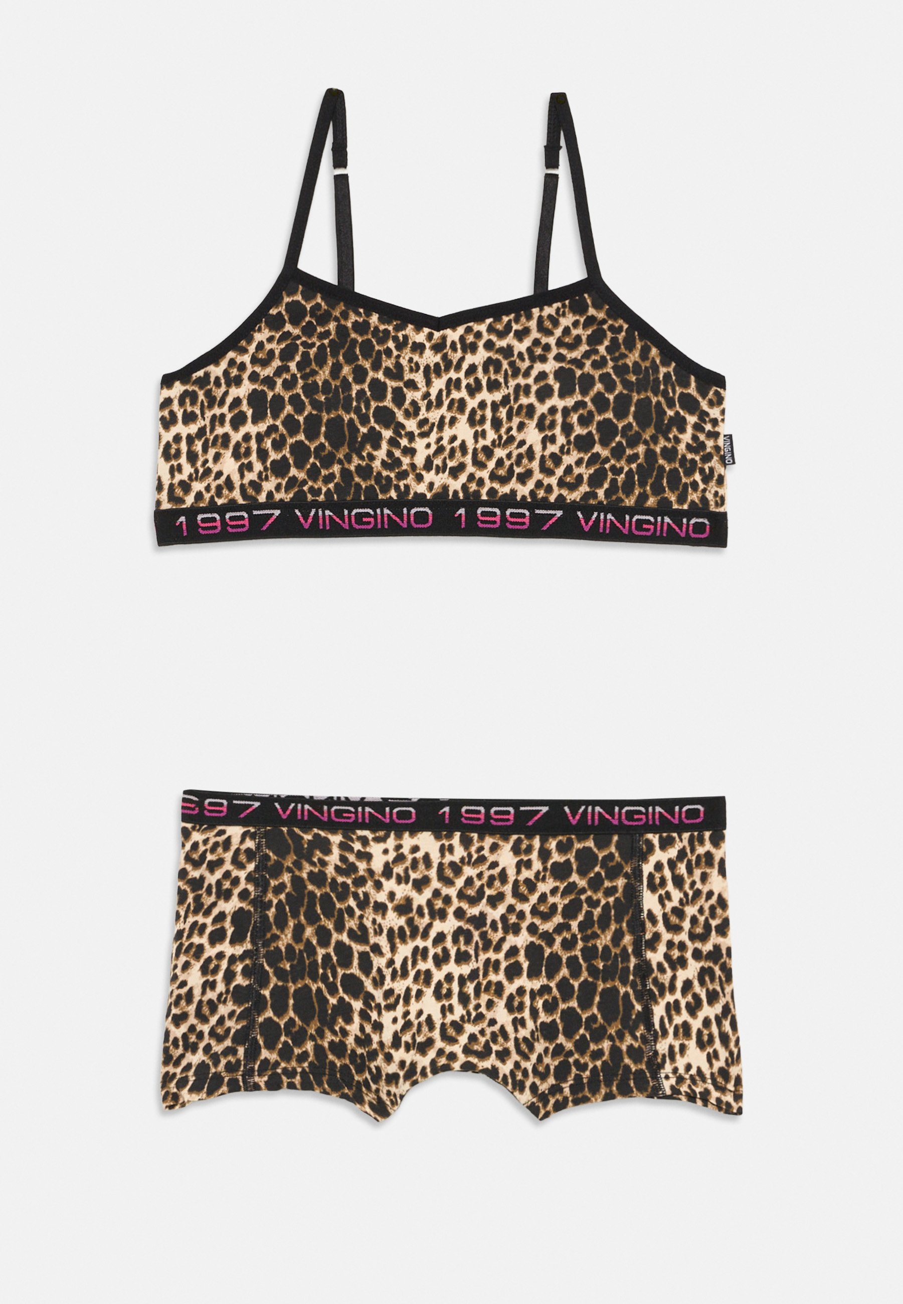 Vingino ANIMAL SET Ondergoedset deep black/zwart