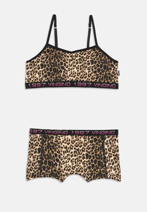 ANIMAL SET - Alusasusetti - deep black