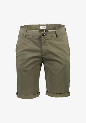 Lindbergh, SUPERFLEX CHINO - Shorts - dk army