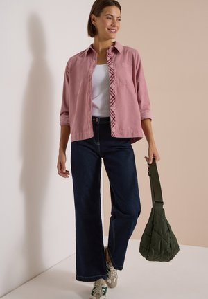 Cecil, LANGARM HEMDBLUSE AUS CORD MIT KNÖPFEN - Chemisier - velvet rose