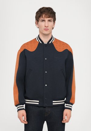 MCM Bomber Jacket - navy blazer