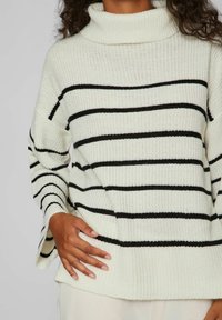 VILA Strickpullover - off-white