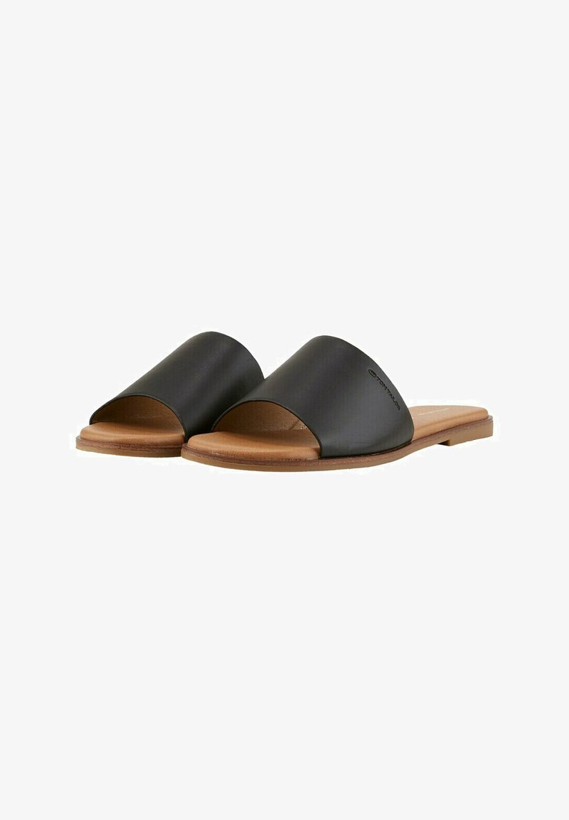 TOM TAILOR Natikače - black