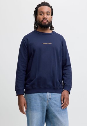 Jack & Jones, Sweat Plus Size Sweat - Sweater - ocean cavern