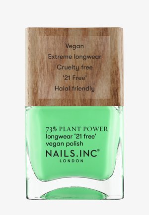 NAILS INC. 73% PLANT POWER - Vernis à ongles - seafoam green