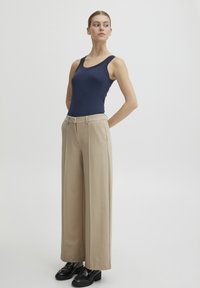 ICHI KATE SUS OFFICE PA - Kelnės - mottled beige