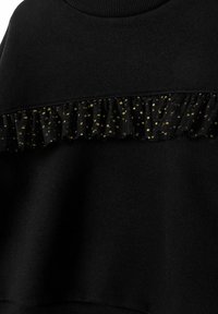 MINOTI CREW NECK WITH FRILLS  - Felpa - black