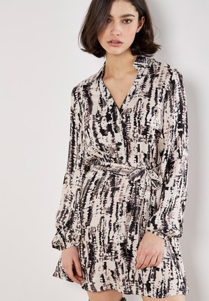 TIE DYE MINI - Blusenkleid - stone