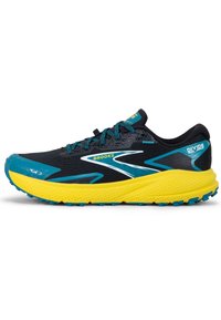 Brooks DIVIDE 5 - Krosa skriešanas apavi - black celestial quince