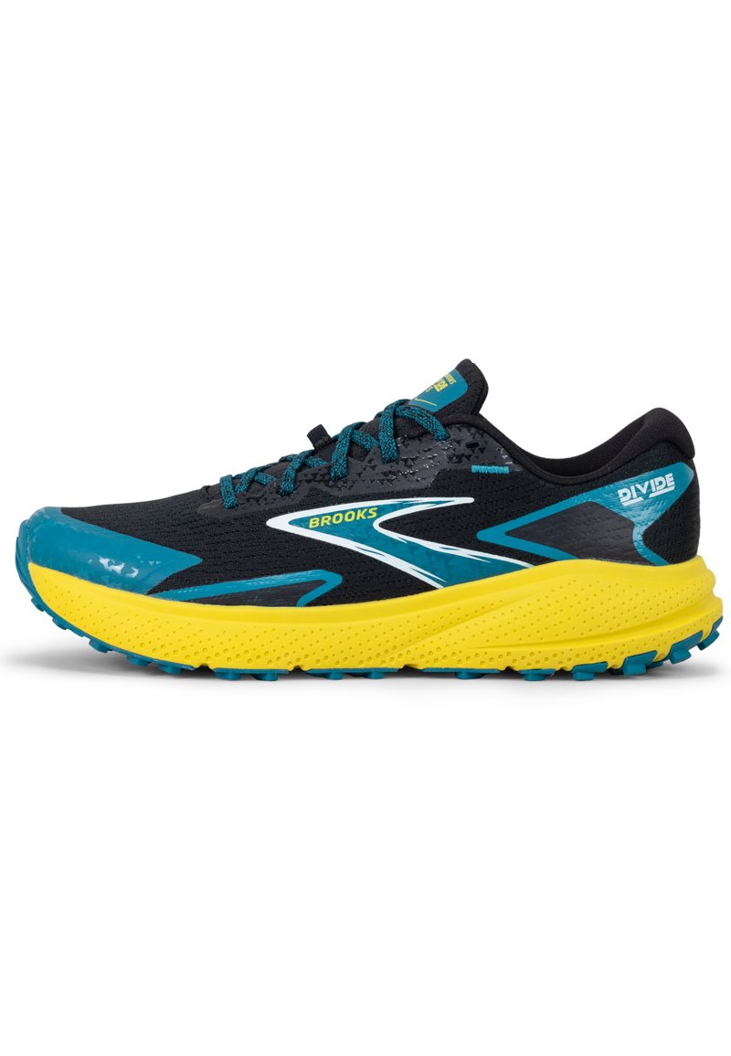 Brooks DIVIDE 5 - Krosa skriešanas apavi - black celestial quince