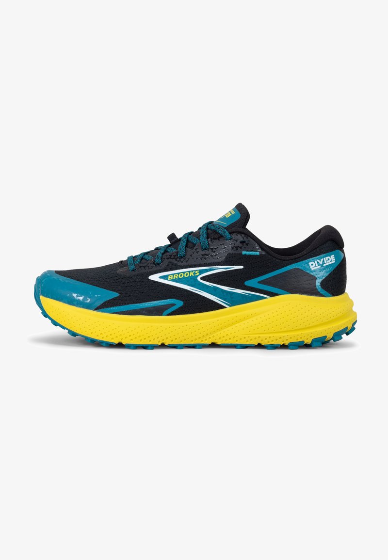 Brooks DIVIDE 5 - Krosa skriešanas apavi - black celestial quince