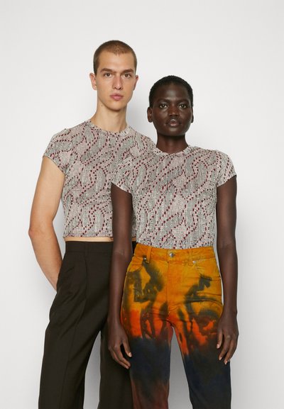 ECKHAUS LATTA SHRUNK TEE UNISEX - Μπλουζάκι με στάμπα - multi coloured