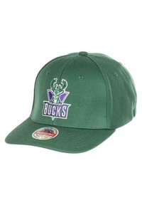 Mitchell & Ness MILWAUKEE BUCKS NBA TEAM GROUND 2 0 STRETCH SNAPBACK HWC C - Gorra - grün