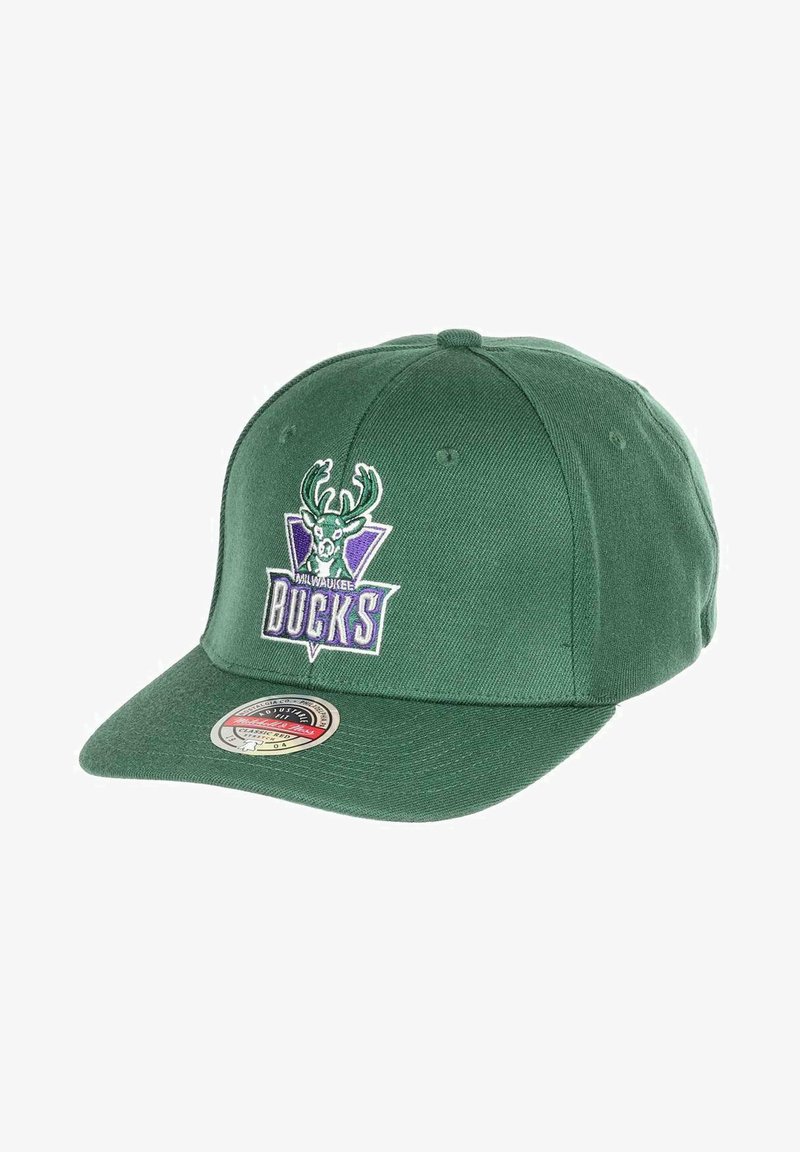 Mitchell & Ness MILWAUKEE BUCKS NBA TEAM GROUND 2 0 STRETCH SNAPBACK HWC C - Gorra - grün
