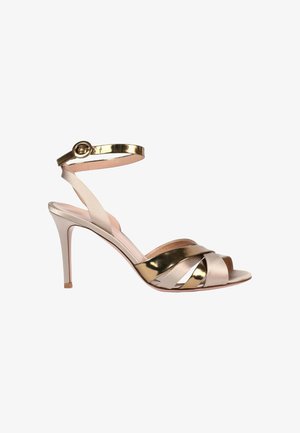 Gianvito Rossi, Sandales à talons hauts - beige gold-coloured