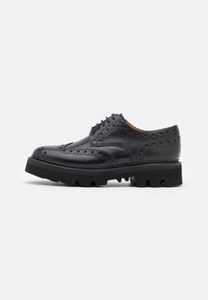 ARCHIE - Snøresko - black