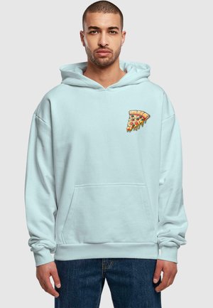 PIZZA COMIC ULTRA HEAVY  - Sweat à capuche - oceanblue