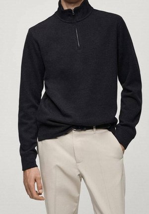 Strickpullover - anthracite