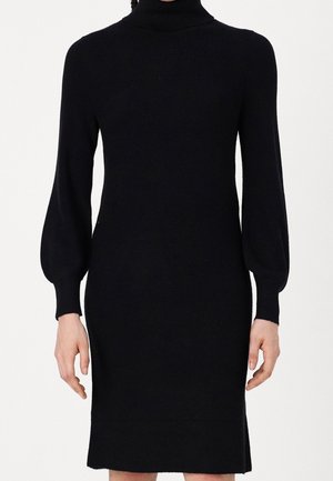 Gebreide jurk - black