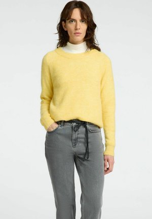SLFLULU LS O-NECK B NOOS - Striktrøje - sundress