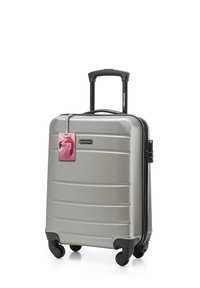WITTCHEN SMALL SUITCASE WITH LUGGAGE TAG FROM ABS - Trolley - champagne