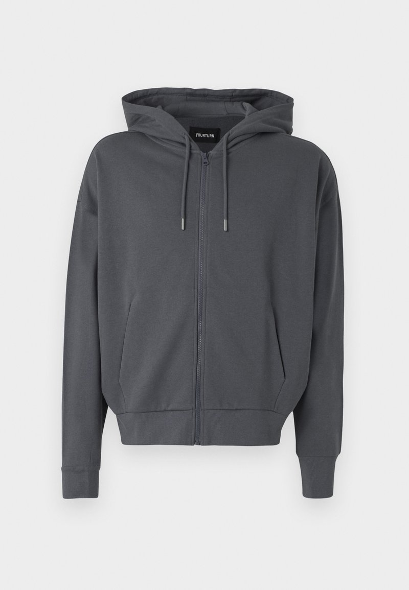 YOURTURN Hoodie blauwgrijs YOURTURN Hoodie blauwgrijs