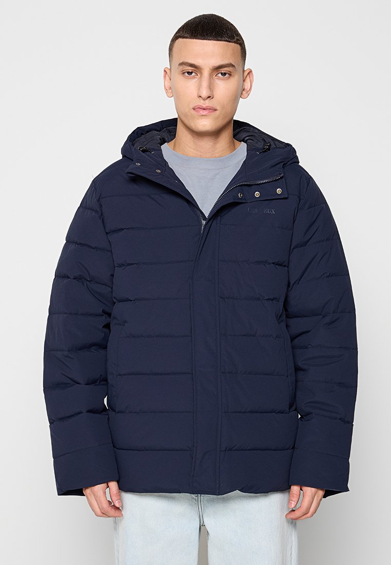 Les Deux Winterjas donkerblauw