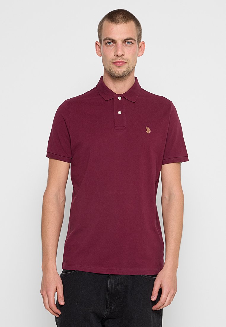 U.S. Polo Assn. Poloshirt bordeauxrood