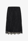 CRMIRA LACE SKIRT - Jupe trapèze - pitch black