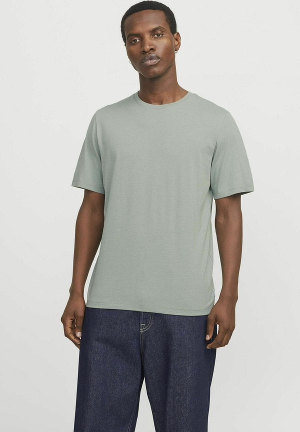 MELANGE TEE NECK NOOS - T-Shirt basic
