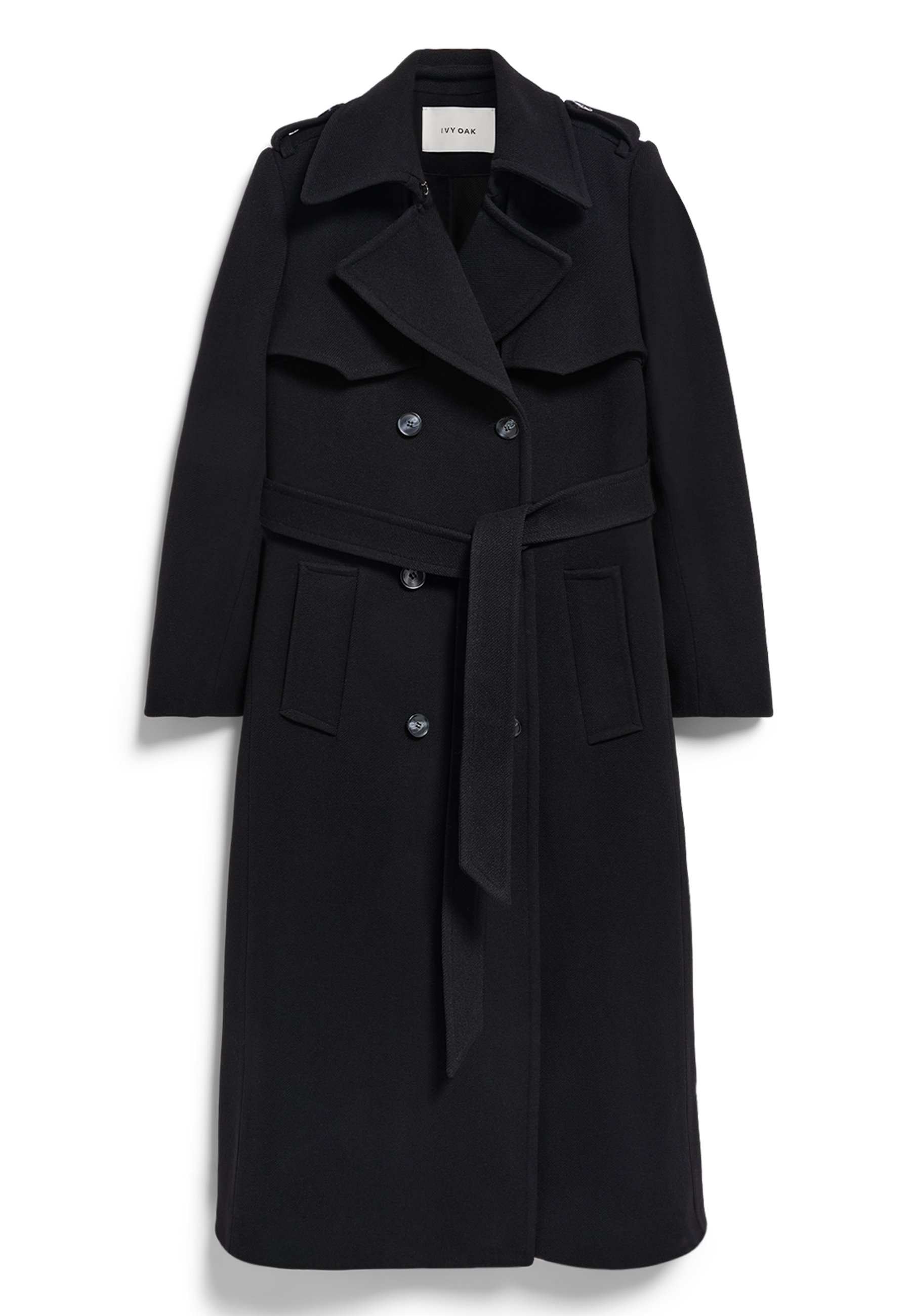Vivienne Westwood LONG PEACOAT - Classic coat - black - Zalando.co.uk