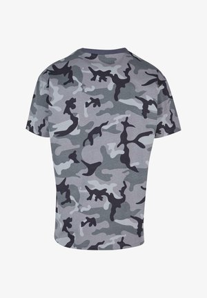 Urban Classics, HEAVY CAMO - T-Shirt print - dark camo