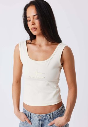 POLARIS DRIP - Top - crème camel