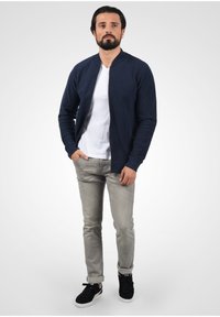 Blend BHFRANK - Sweat zippé - navy