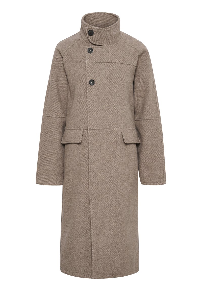 Lounge Nine Mantel donkerbruin