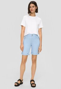 s.Oliver BERMUDA rinsed denim 