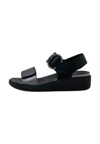 Enval Soft Sandali con zeppa - black