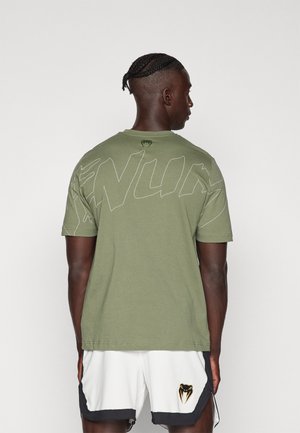SNAKE PRINT - Camiseta estampada - khaki