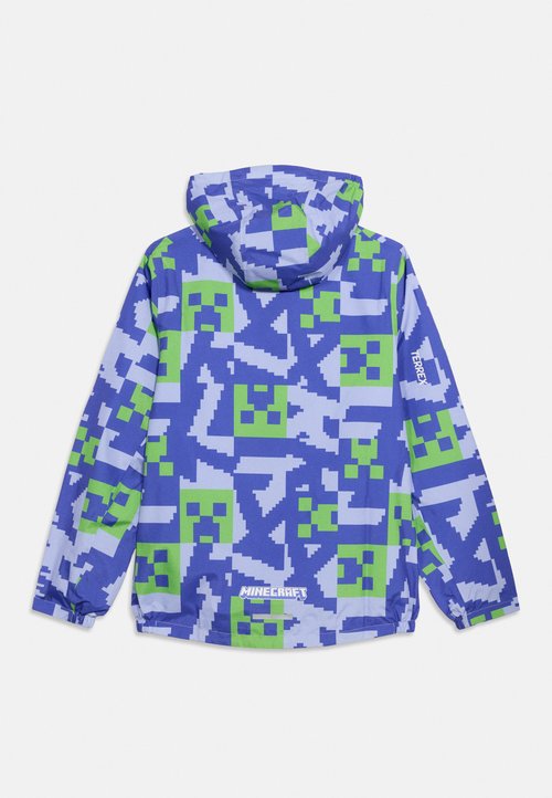 adidas MINECRAFT - Hardshell jacket - violet tone/light blue/semi lucid lime — photo 2