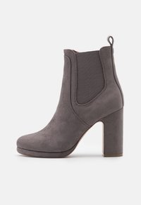 Anna Field Botines de tacón - light grey
