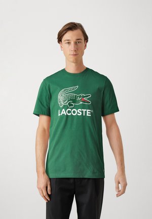 Lacoste BIG CROC - T-shirt con stampa - green