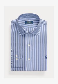 Unselected, royal/white