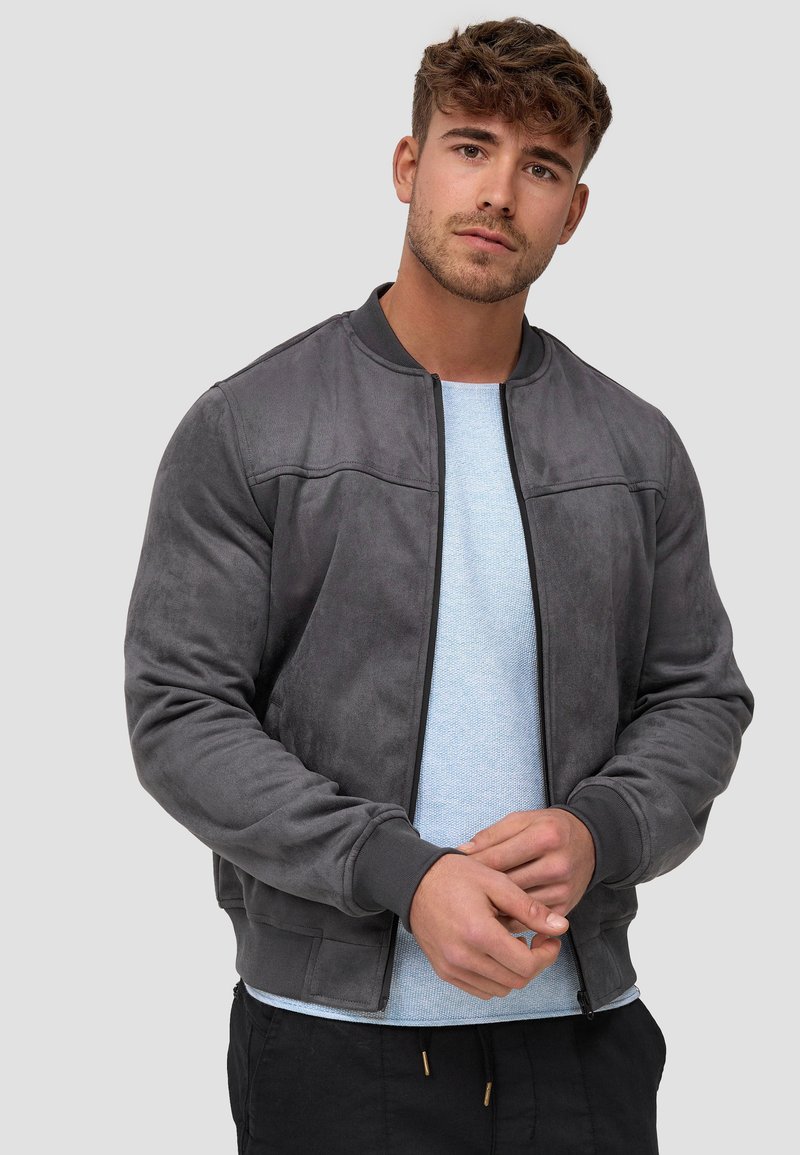 INDICODE JEANS - Giacca in similpelle - raven, Ingrandire