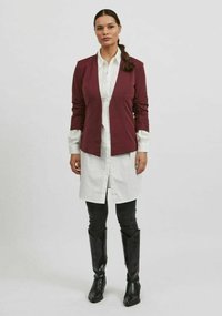 VILA VIHER NEW 3/4 NOOS - Suvejakk - tawny port