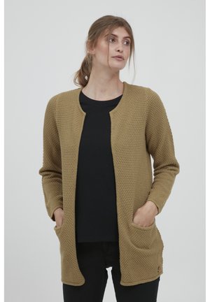 OXHILDA - Strickjacke - Vest - kelp