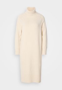 DETAIL TURTLENECK DRESS - Rochie tricotată - seed melange