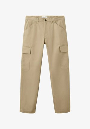 Mango, Pantalon cargo - beige